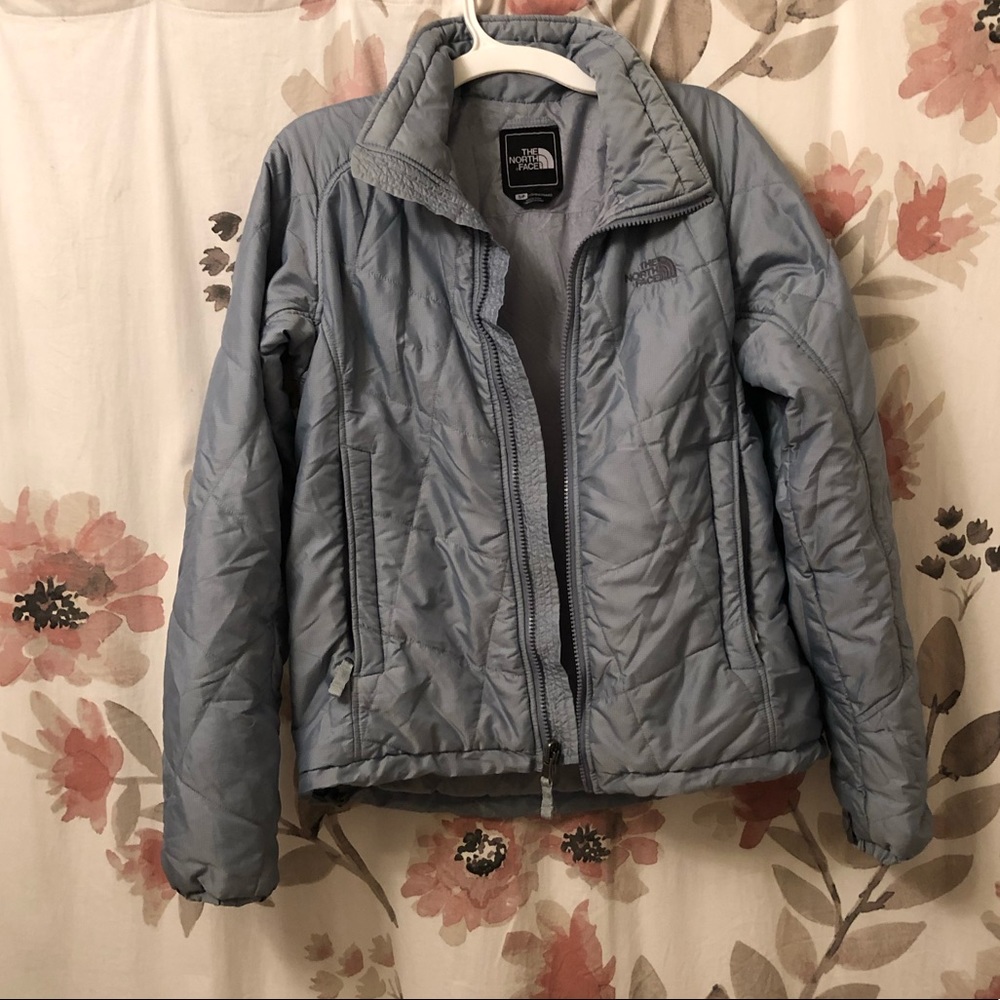 North Face blue jacket